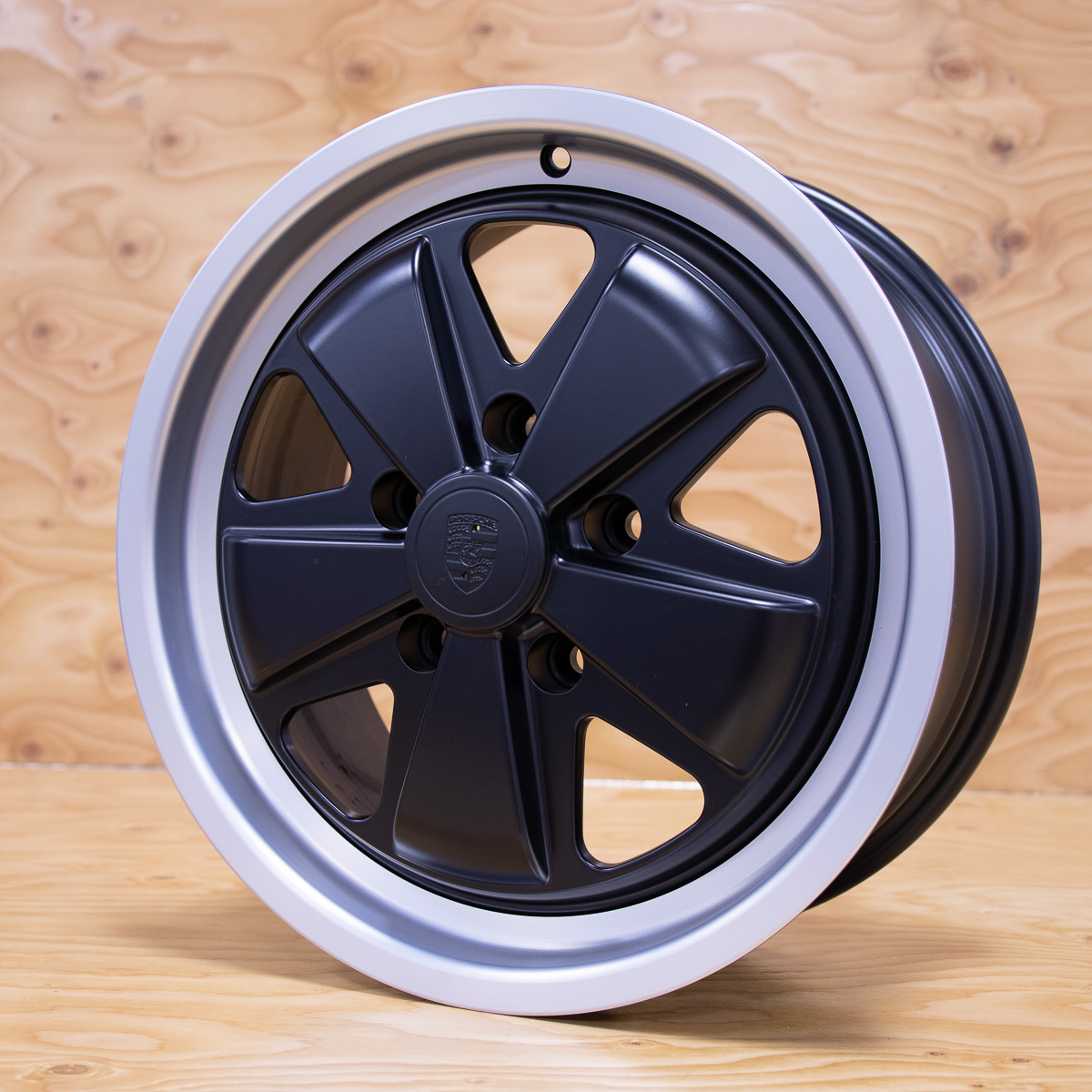 Fuchs 18-inch Black Face Wheels for Porsche